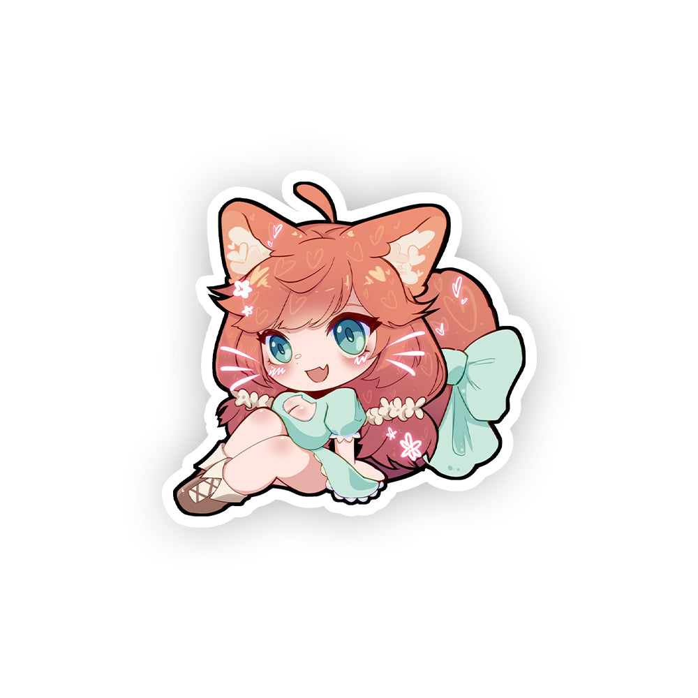 cherrimisu "Chibi Cat" Sticker