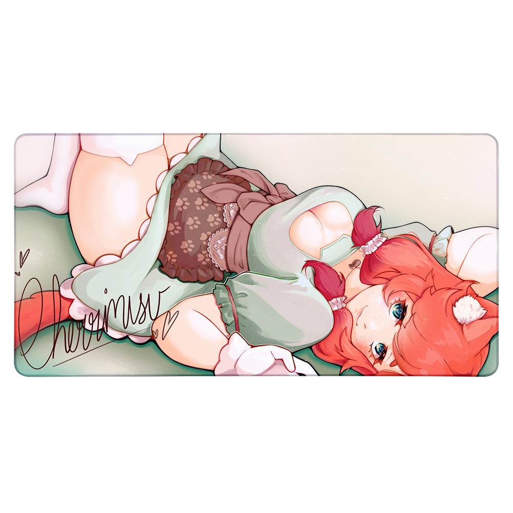 cherrimisu "Cat Nap" XXL Mousepad