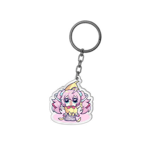 Chibidoki Banana Bag Keychain