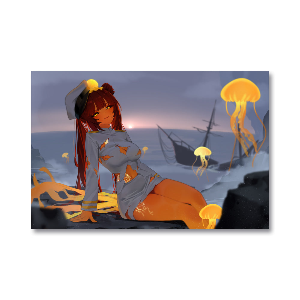 Chrysaora the Sea Nettle Siren Poster