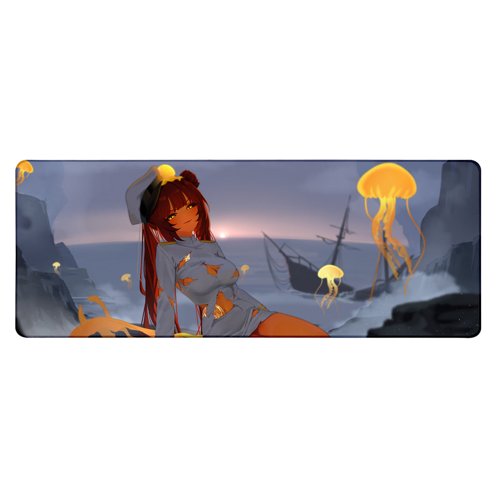 Chrysaora the Sea Nettle Siren XL Mousepad