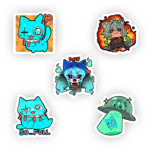 Comfythighs Sticker Pack A