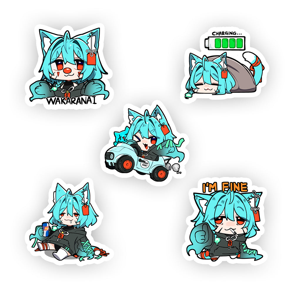 Comfythighs Sticker Pack B