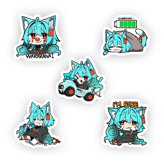 Comfythighs Sticker Pack B