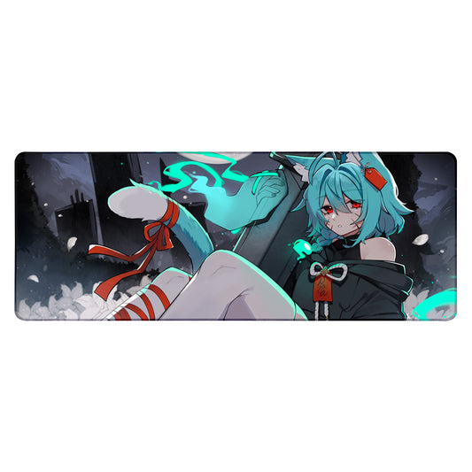 Comfythighs Ghostly Field XL Mousepad