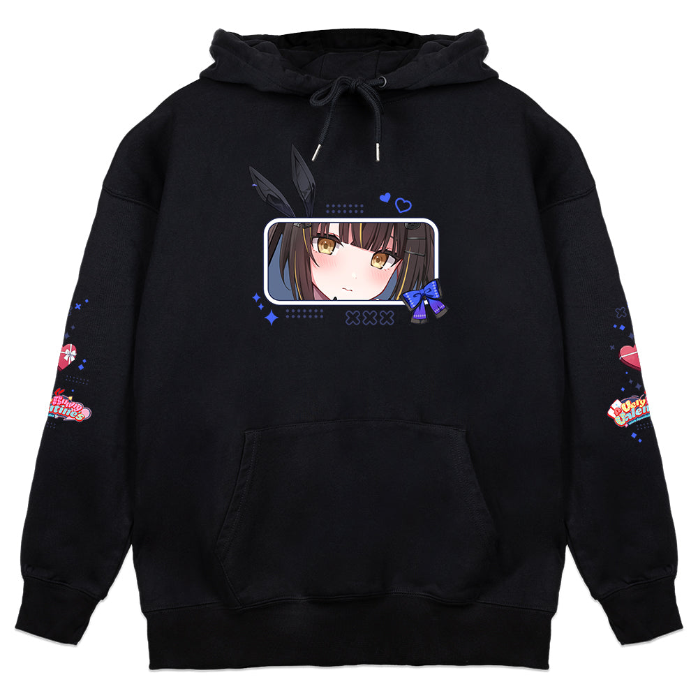 Miu Akumiya "Very Bunny Valentine's" Hoodie - Black