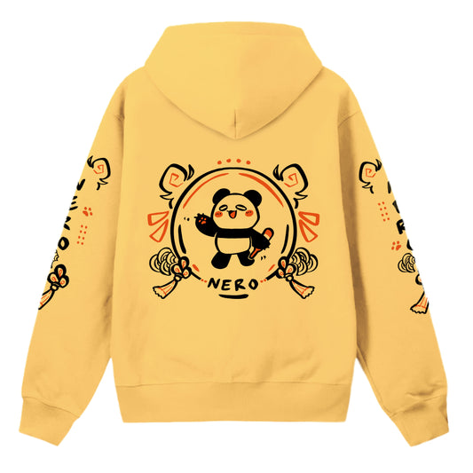 lNeroTV Panda Hoodie (Yellow)