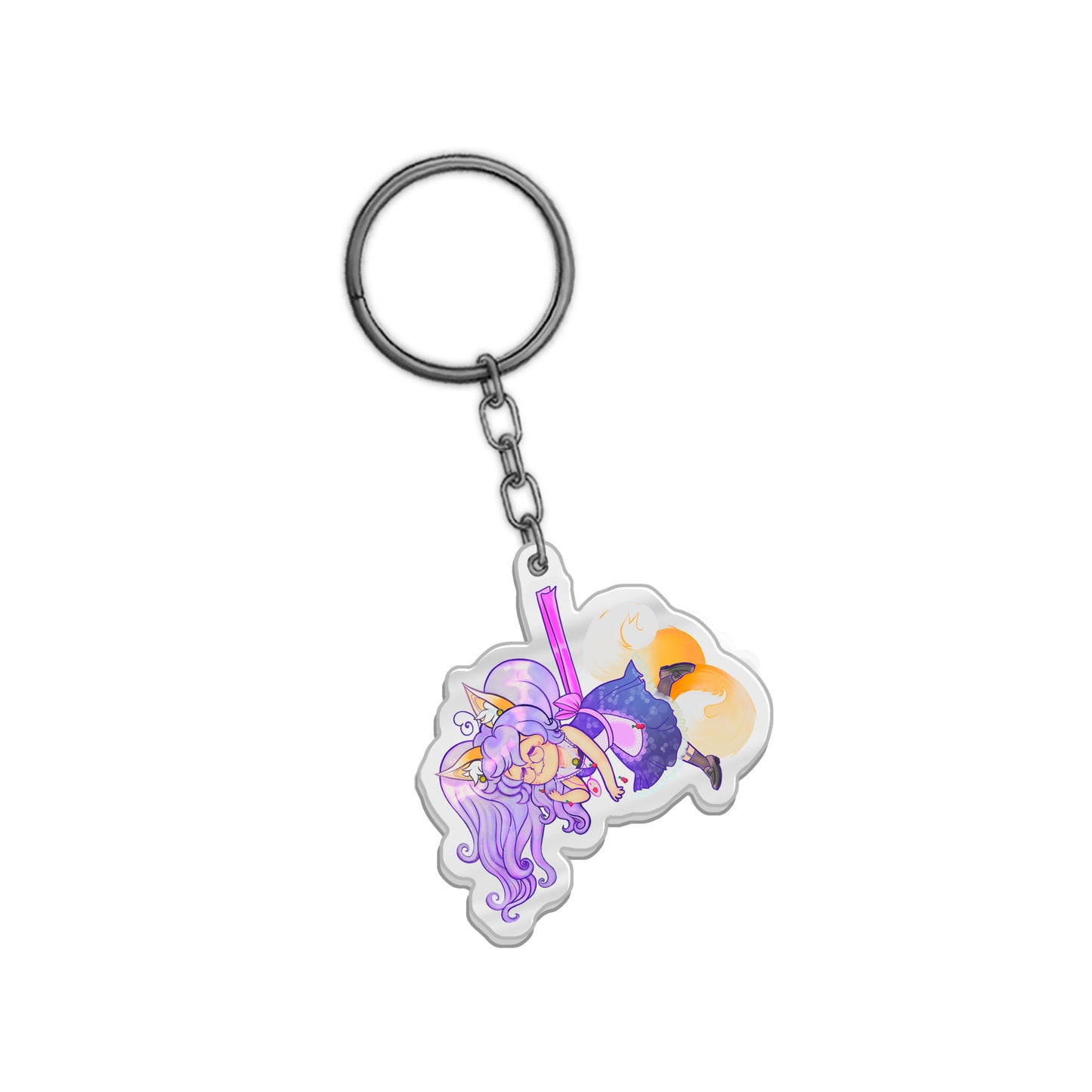 cosmickitsune Hanging  Keychain