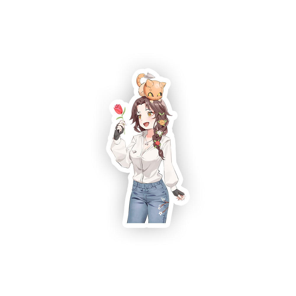 cptcamille Gardener Sticker