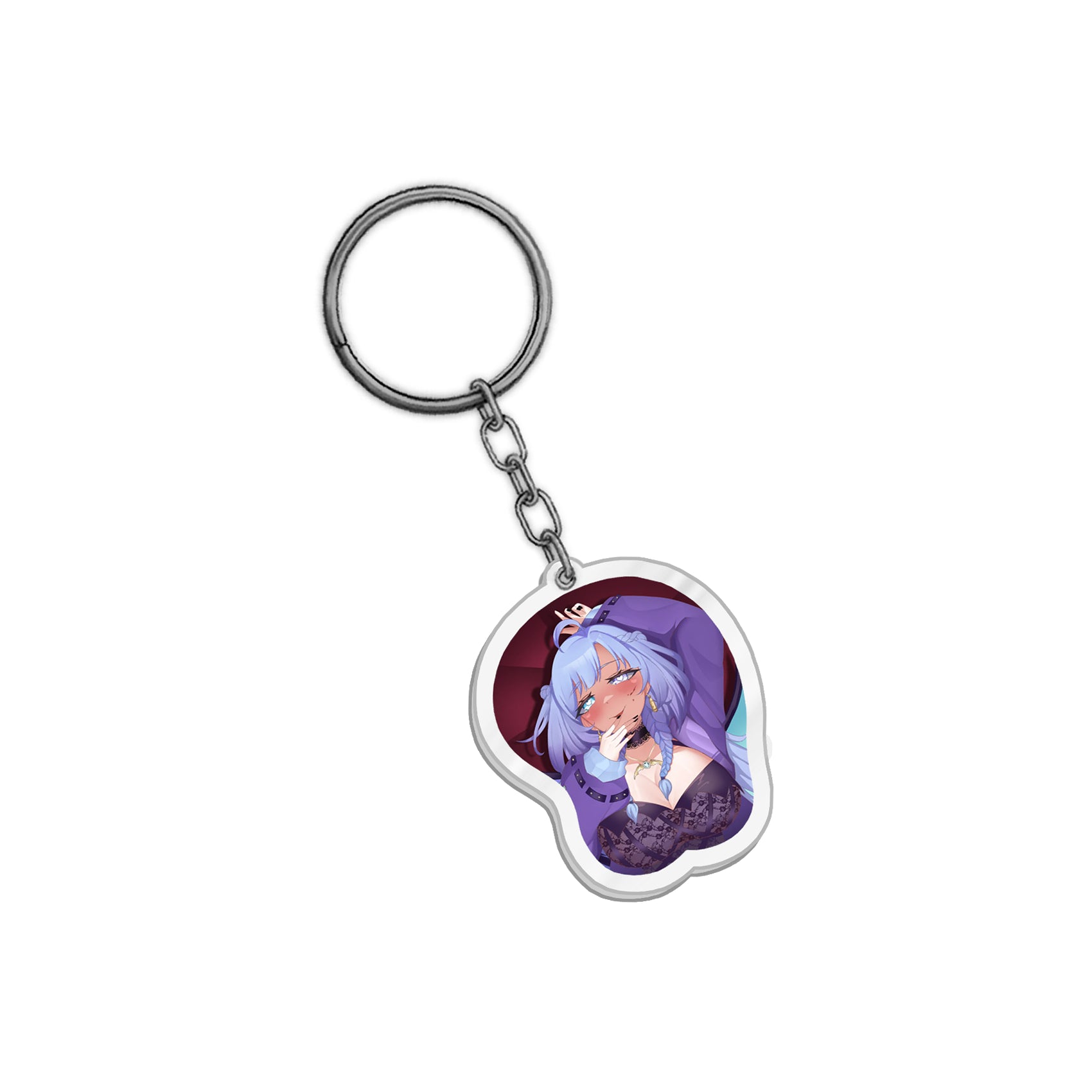 CreonCrayon "Blood Love" Acrylic Keychain