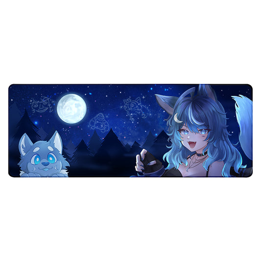 Cressuwulf Starry Wulf Sky﻿ XL Desk Mat