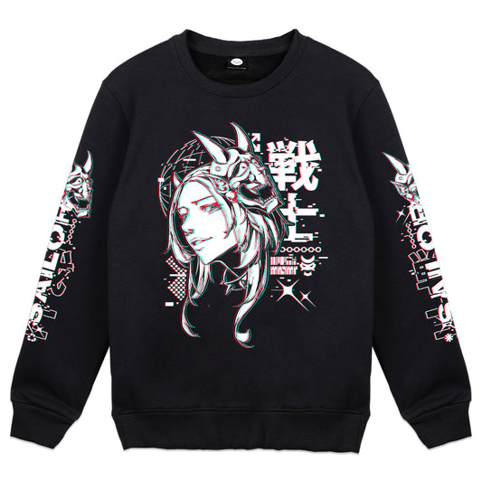 Sailor Glitched Out Crewneck