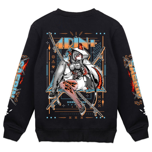 4RIN+ Hellhound Crewneck - Black