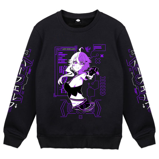 LadyRebellium Cyberpunk Crewneck