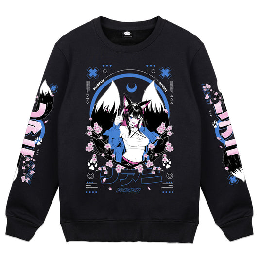 BlueFoxRianni  "The Blue Fox" Crewneck