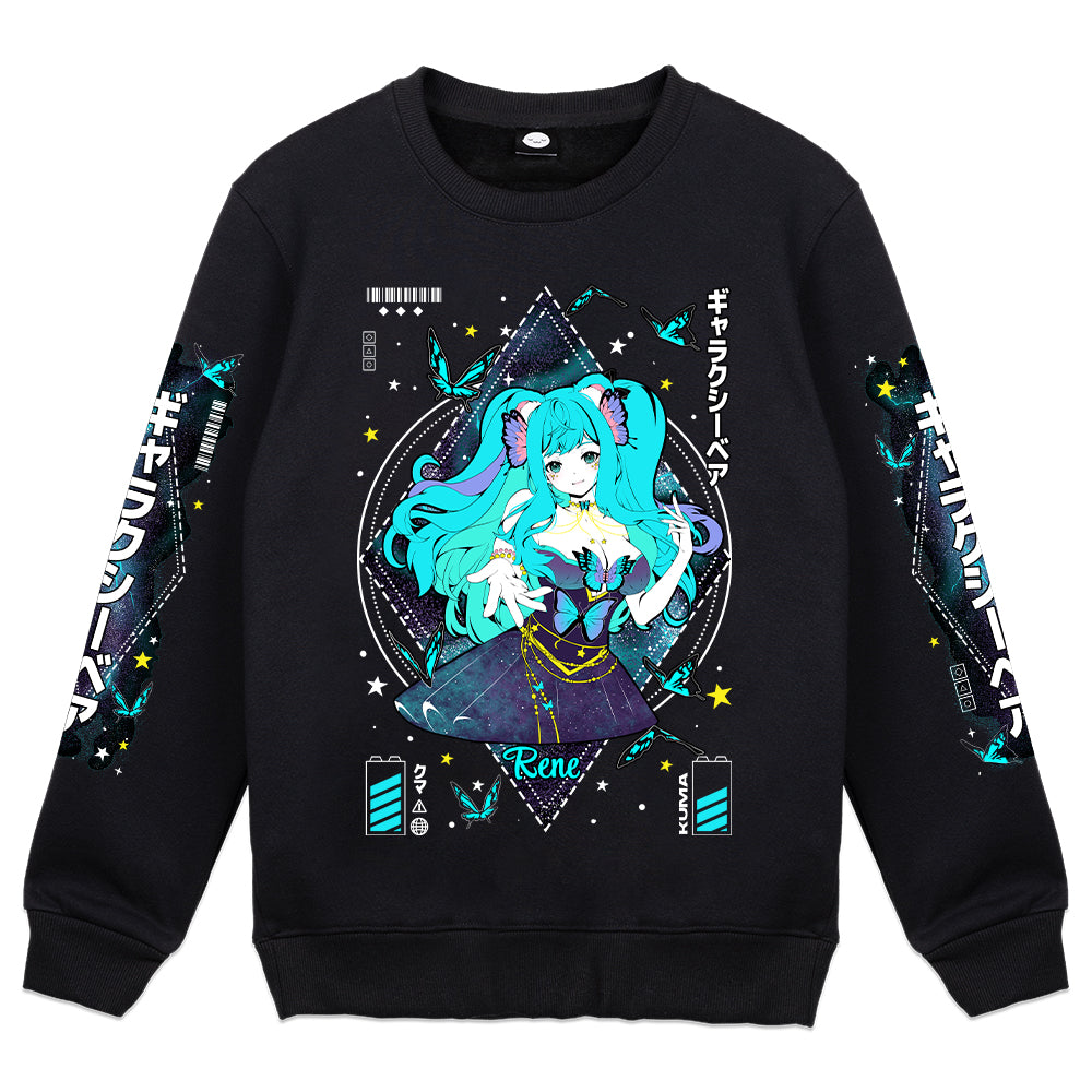 Renepo0h Galaxy Bear Crewneck