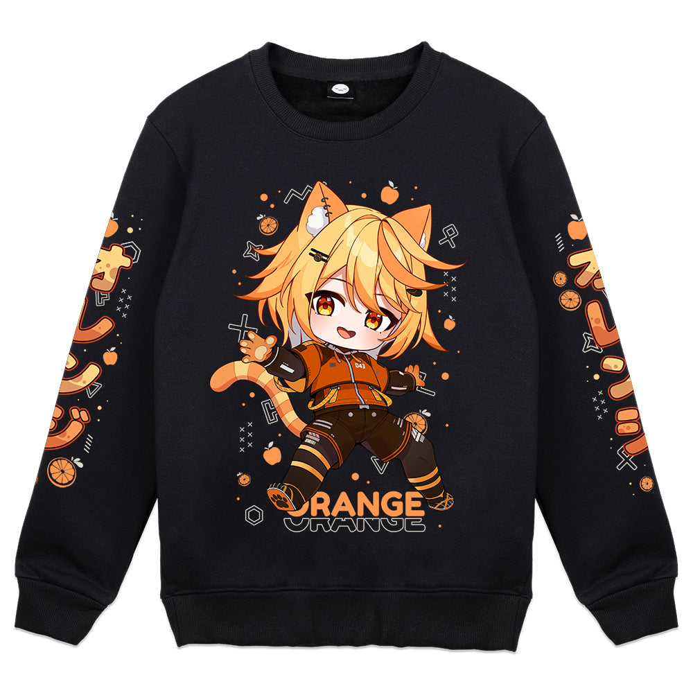 0range4ppl3 'Orange Soseiso' Crewneck