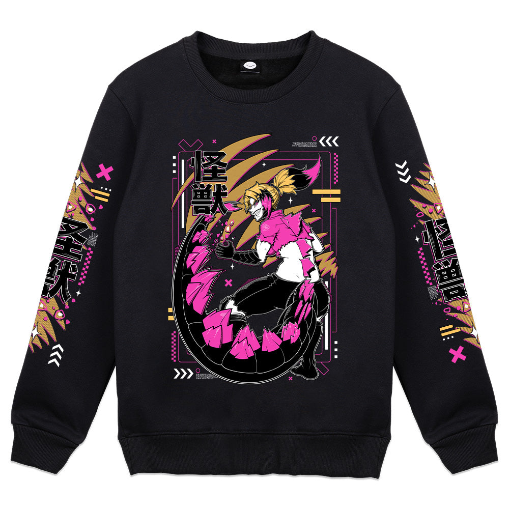 AmyZillaVT "Blonde Kaiju" Crewneck