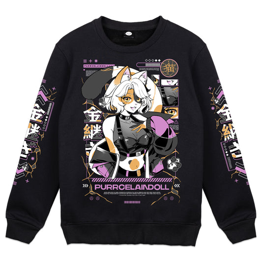 Purrcelaindoll Crewneck