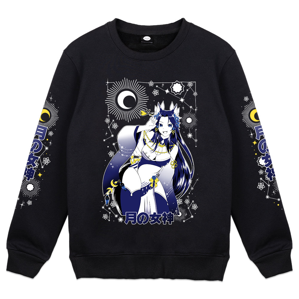 KasumiOkamiVT Moonlit Streetwear Crewneck