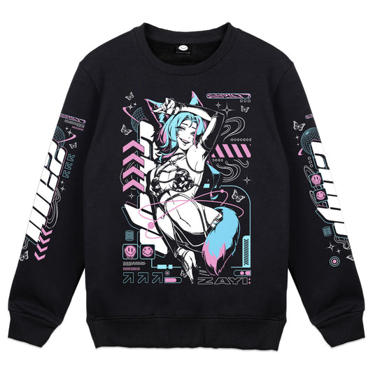 Zayi Psychedelic Crewneck