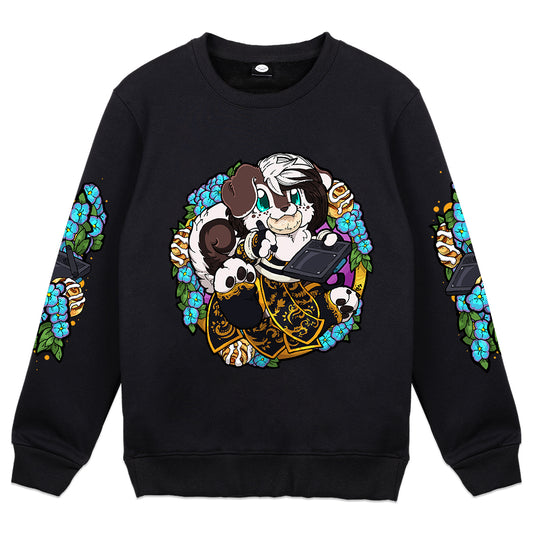 JoyLifeArt Art and Snaccs Crewneck