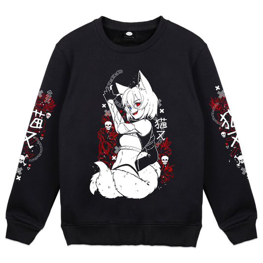 BlankieXIII Nekomata Crewneck