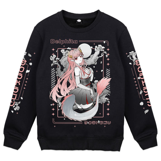 Delphita Sakura Soul Crewneck