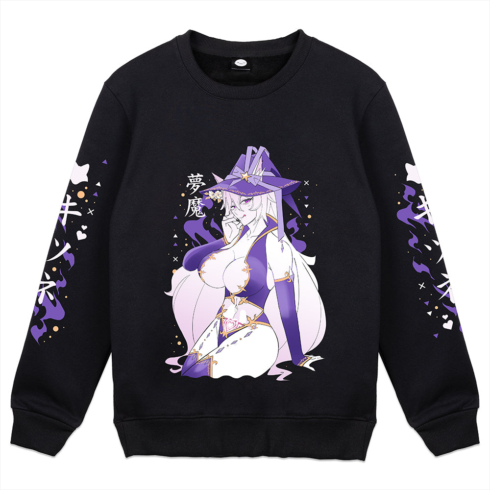 KinoKurosawa Succubus Magic Crewneck