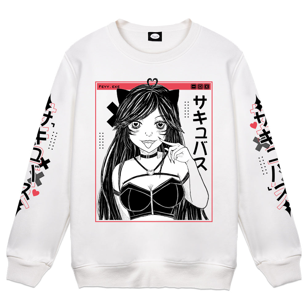 Feyy "PYUUN" Crewneck - White