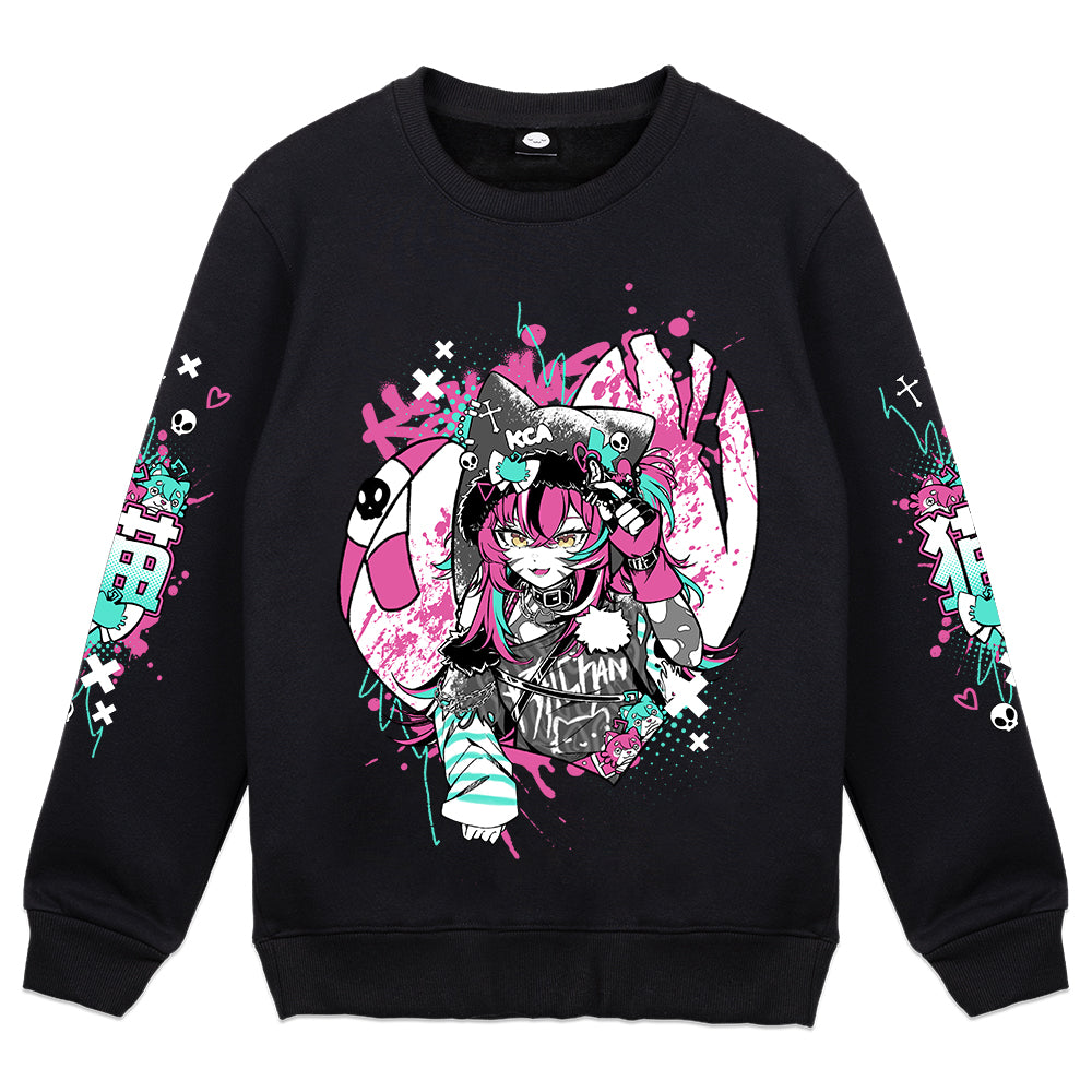 KatChan Heart Crewneck