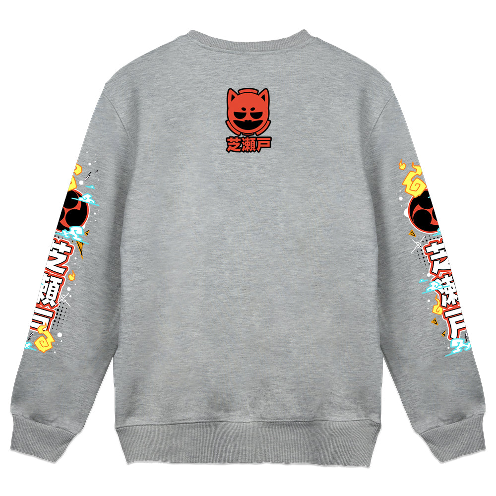 ShibaSeto "Torii Gate" Gray Crewneck
