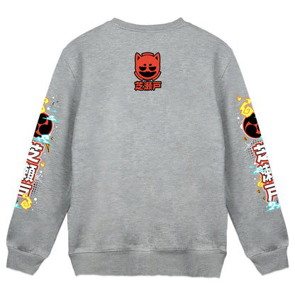 ShibaSeto "Torii Gate" Gray Crewneck