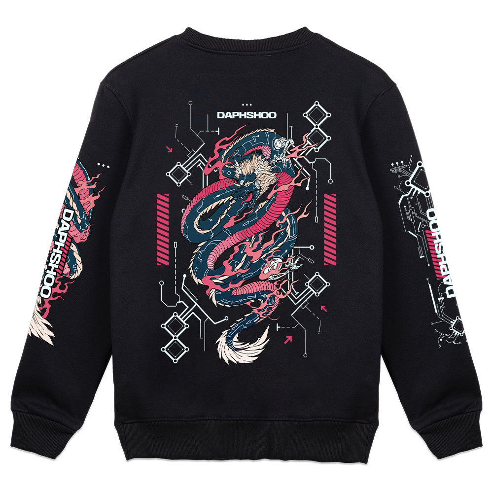 DaphShoo 'Dragon Fusion' Crewneck