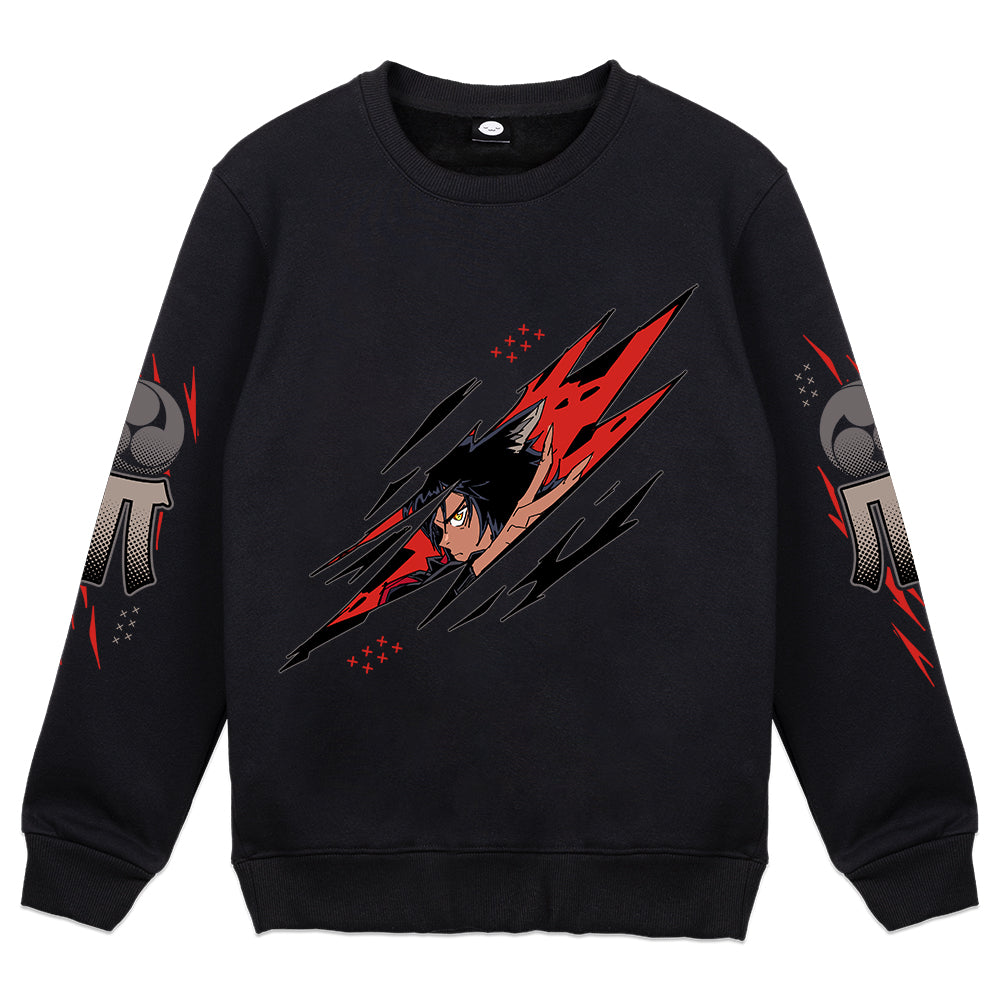 ShibaSeto "Claw" Black Crewneck