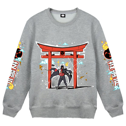 ShibaSeto "Torii Gate" Gray Crewneck