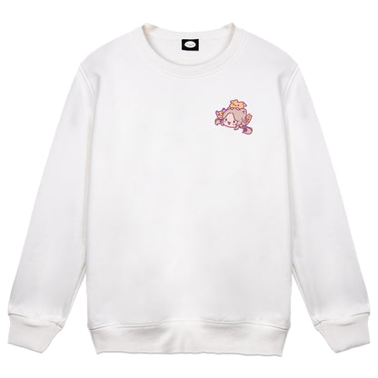Suirie "Pop-up Bakery" White Crewneck