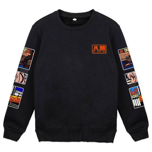 augidraws "Retro Drift" Crewneck