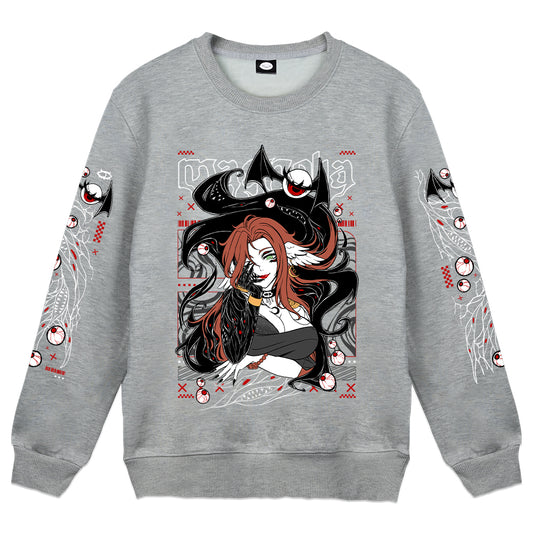 Magnolia_VT "Eldritch" Gray Crewneck