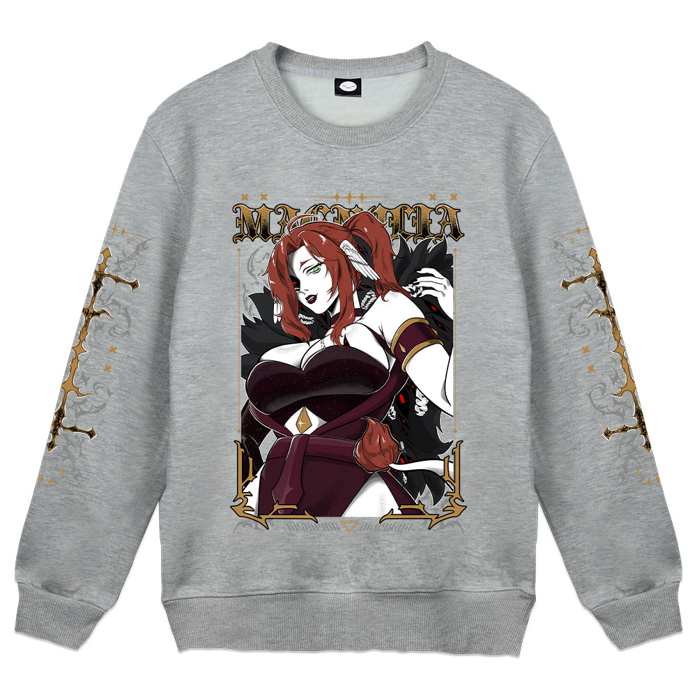 Magnolia_VT "Your Favorite Nightmare" Gray Crewneck