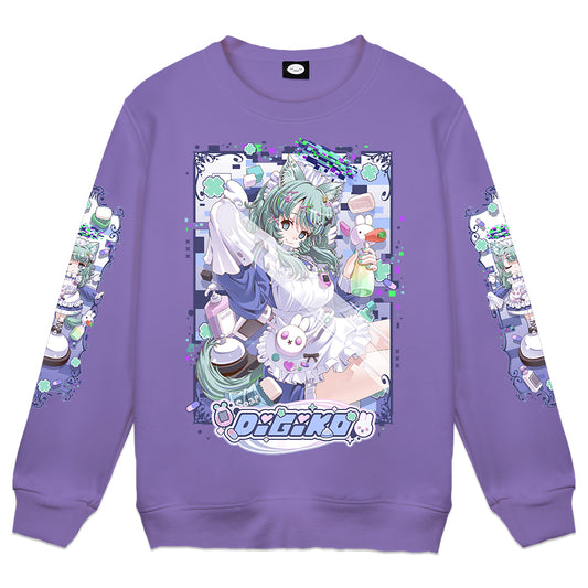 Digiko "Housekeeping" Crewneck - Purple