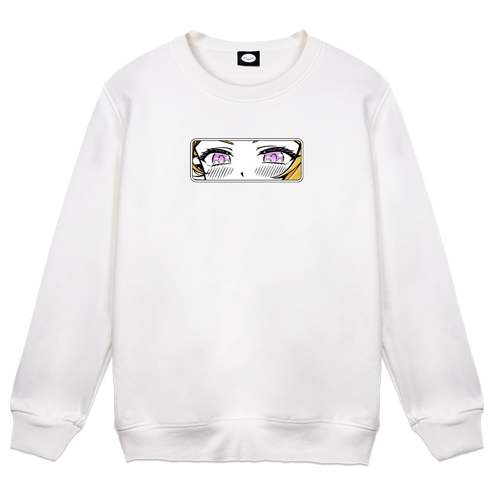 PeachyPiwie "Butterflies & Dreams" Simple White Crewneck
