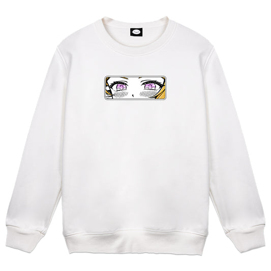 PeachyPiwie "Butterflies & Dreams" Simple White Crewneck