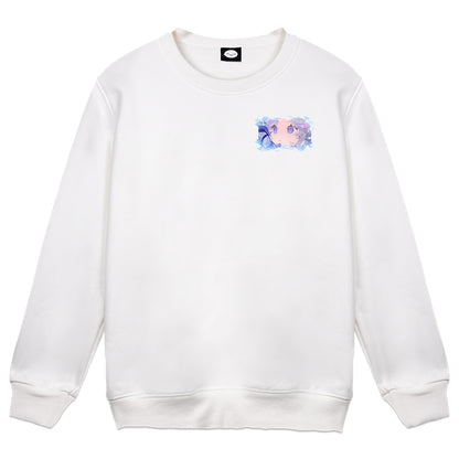 Suirie "Reincarnation" White Crewneck