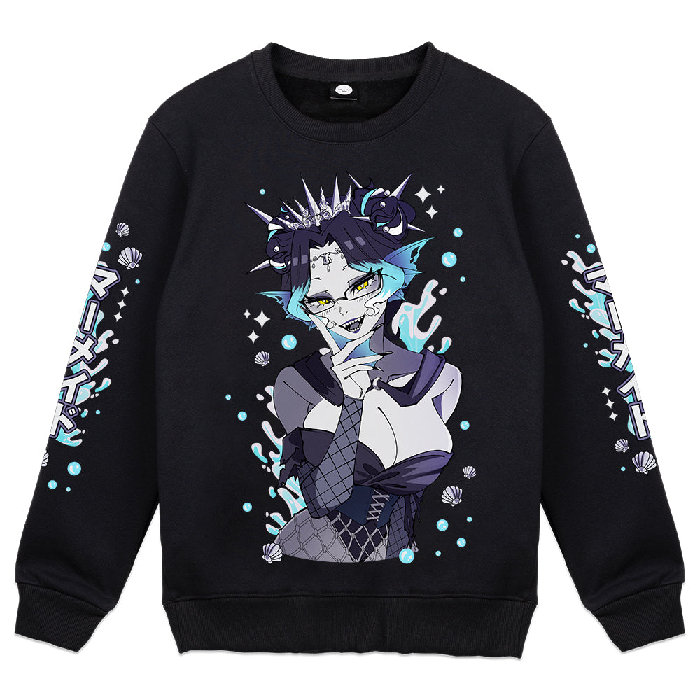 meramizu "Riptide Queen" Crewneck