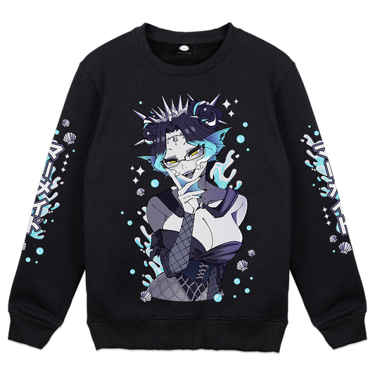 meramizu "Riptide Queen" Crewneck