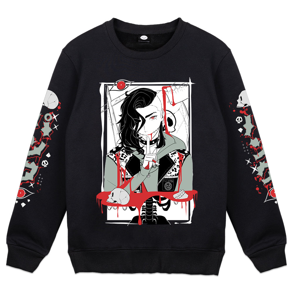 DamienDreadVT Horror Crewneck