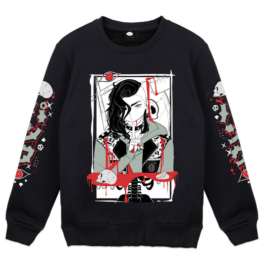 DamienDreadVT Horror Crewneck