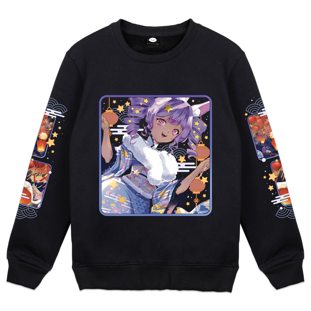 UzuriMia Celebration Bun Crewneck