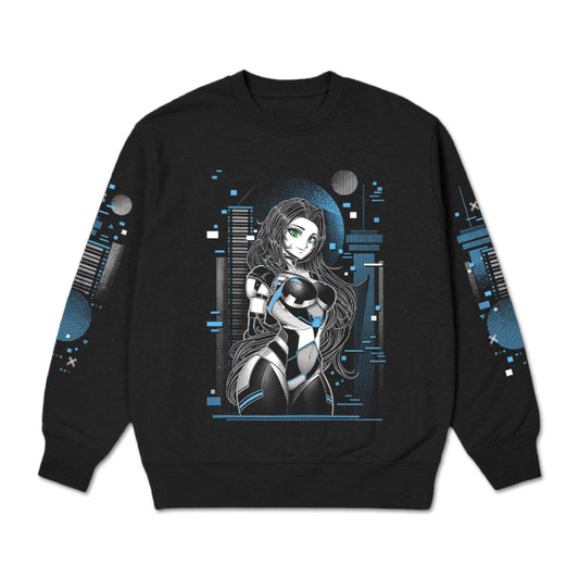 Zavalr Cyber Streetwear Crewneck